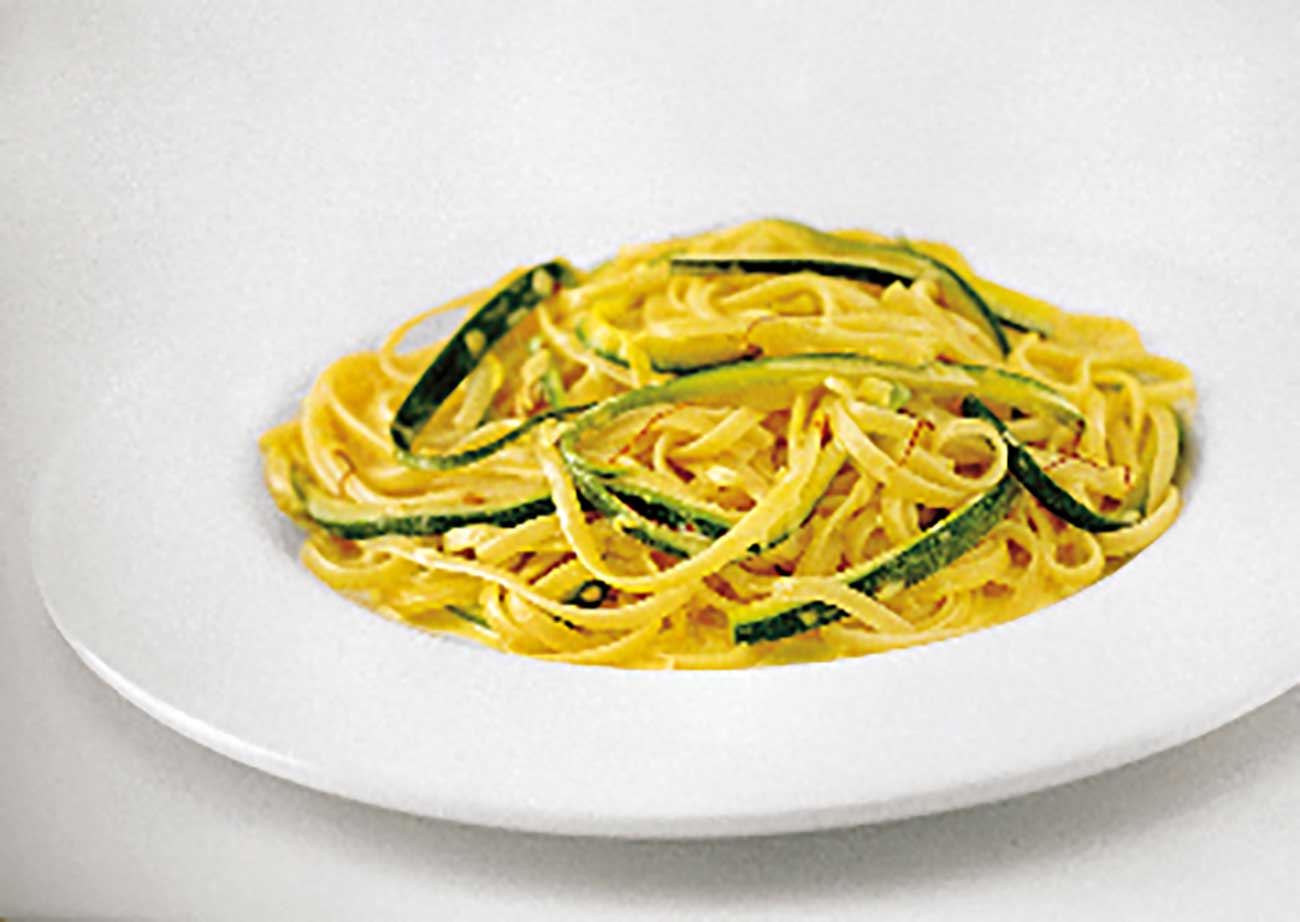 Fettuccine with Courgettes and Krokos