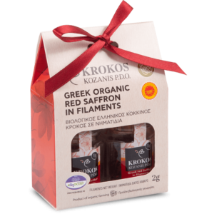 Organic Red Saffron Filaments Gift Box